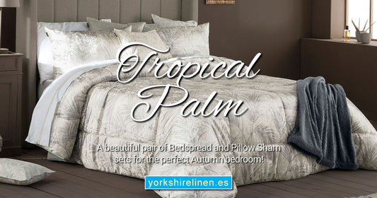 Tropical Palm Bedspreads MAtching Pillow Shams OG01