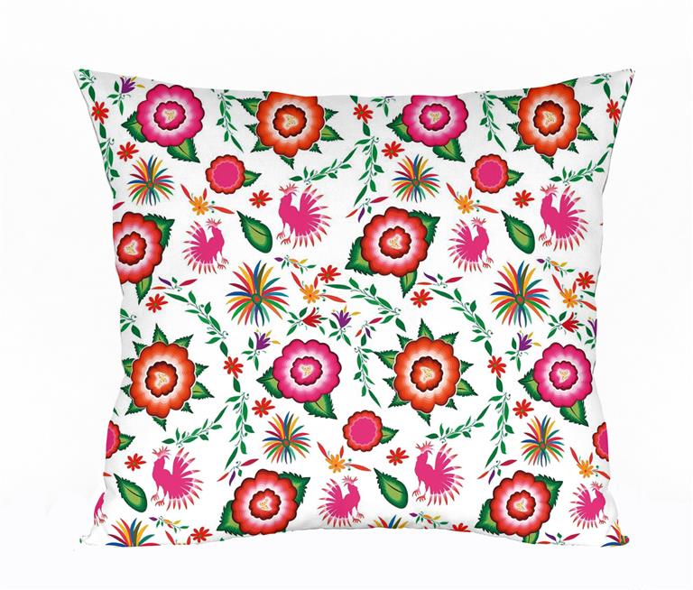 Frida Kahlo Cushion Collection, Frida Floral Circle