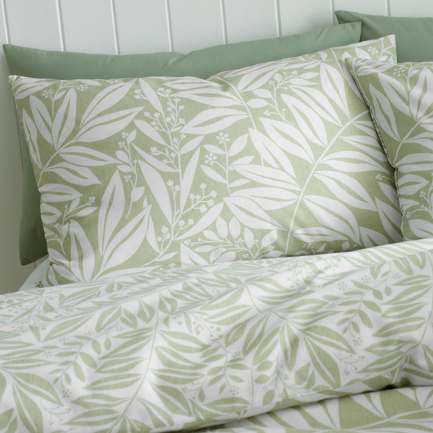 Sorrel Print Reversible Duvet Set - Green PRE-ORDER-ARRIVING SOON!