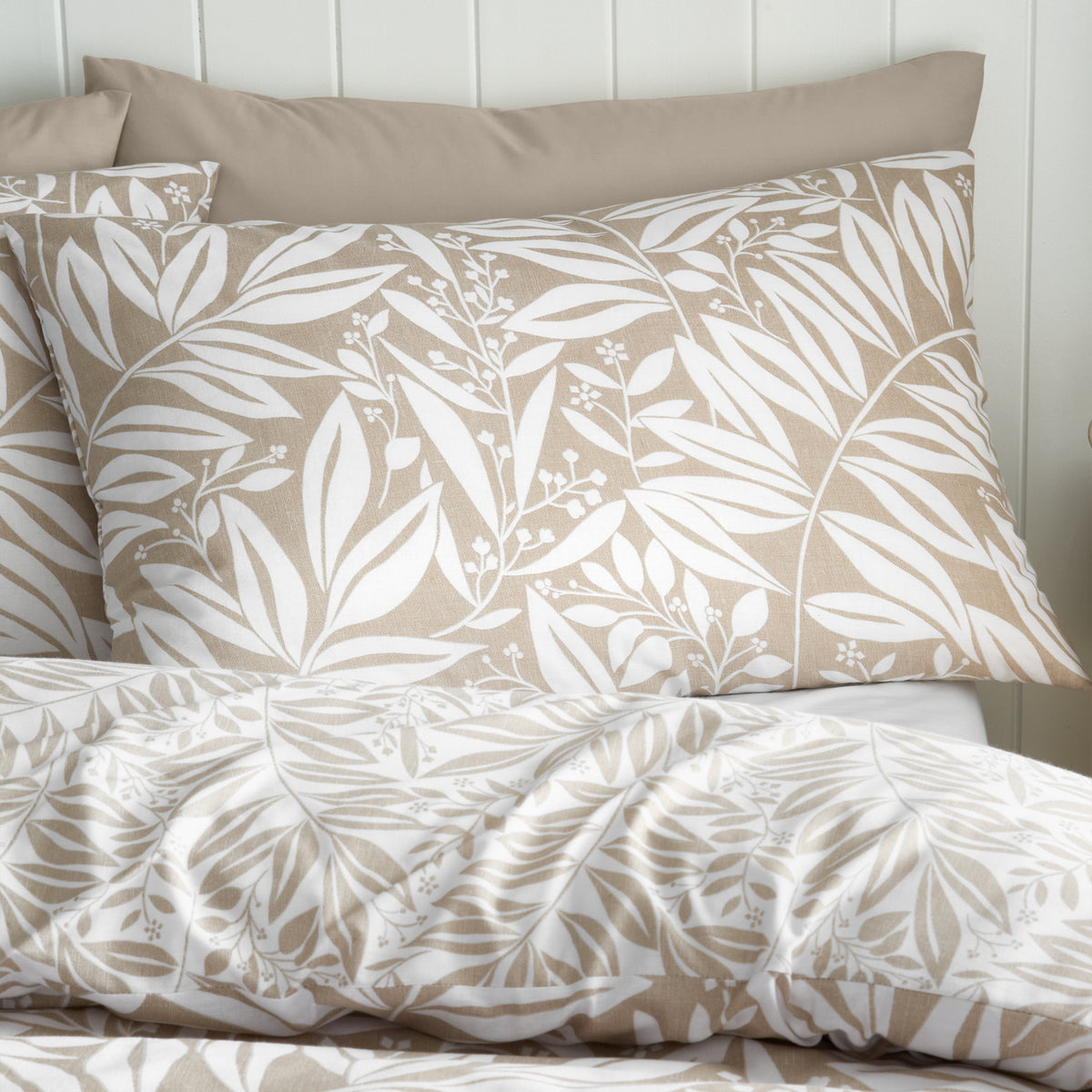 Sorrel Print Reversible Duvet Set - Natural PRE-ORDER ARRIVING SOON!