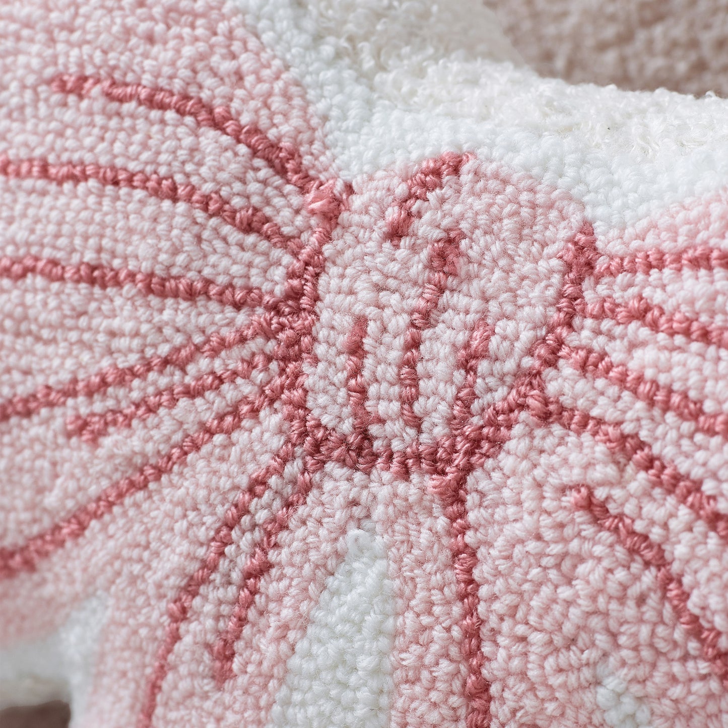 Pink Bow Filled Filled Cushion