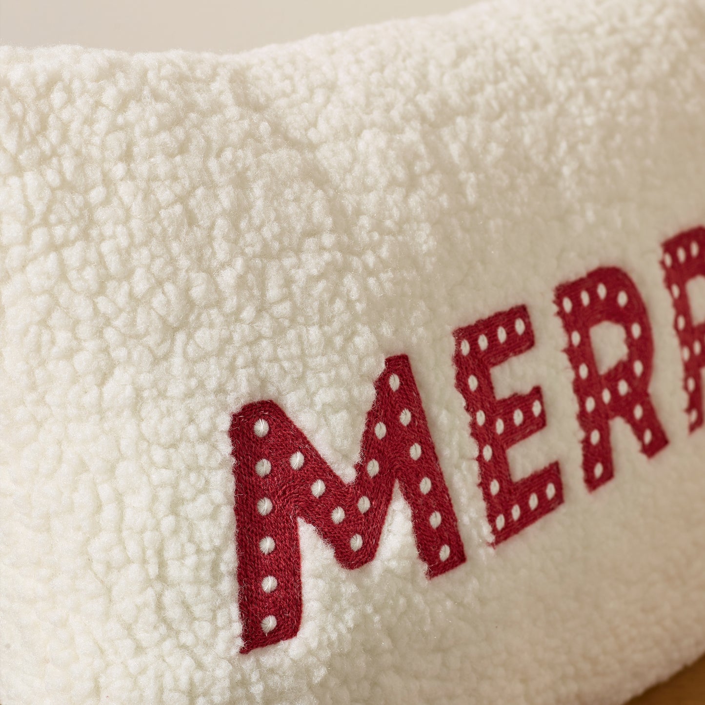 MERRY Boucle Filled Cushion PRE-ORDER ARRIVING SOON!