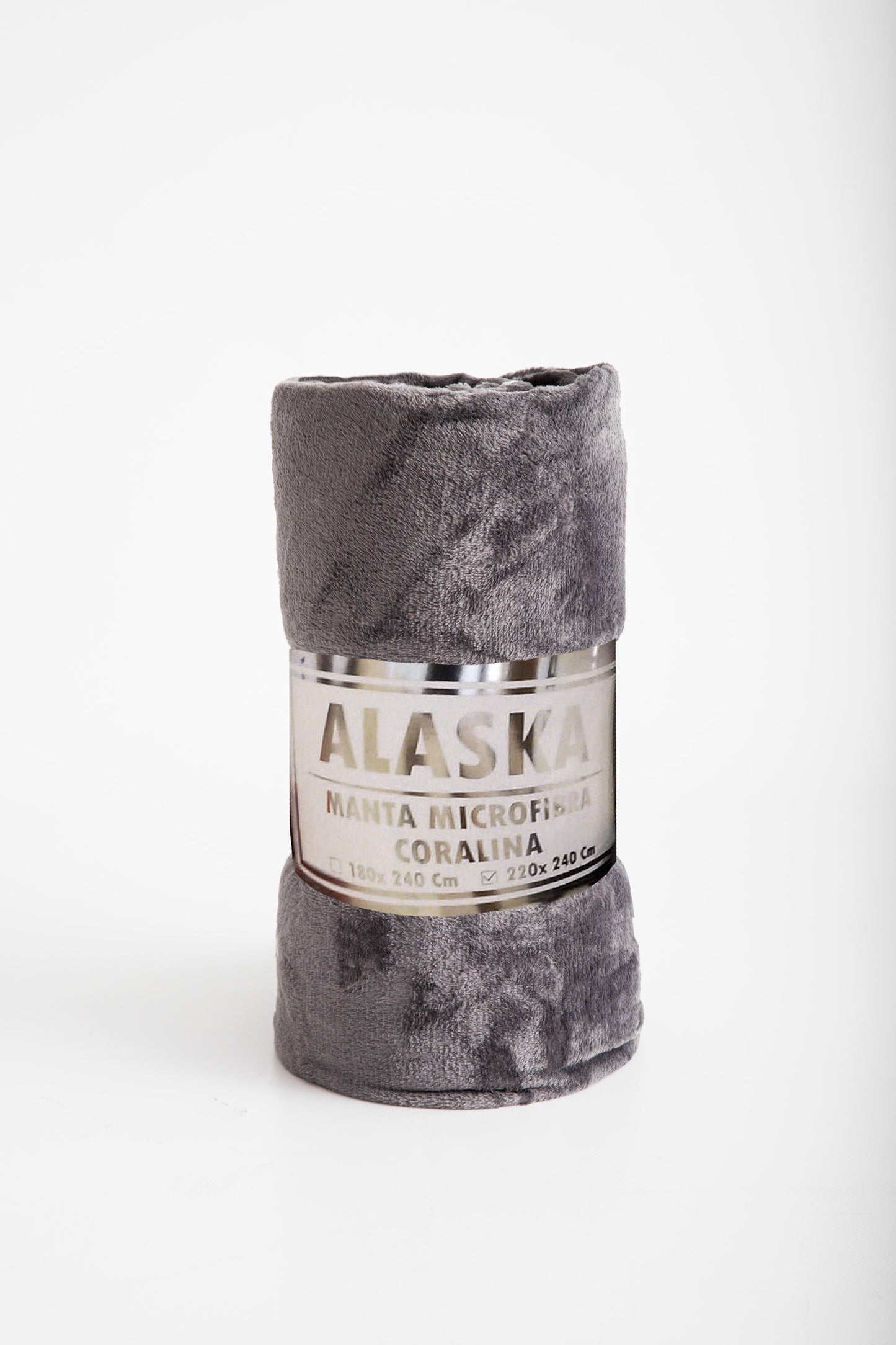 Super Value Velvet Touch Throws, Various Sizes, Charcoal
