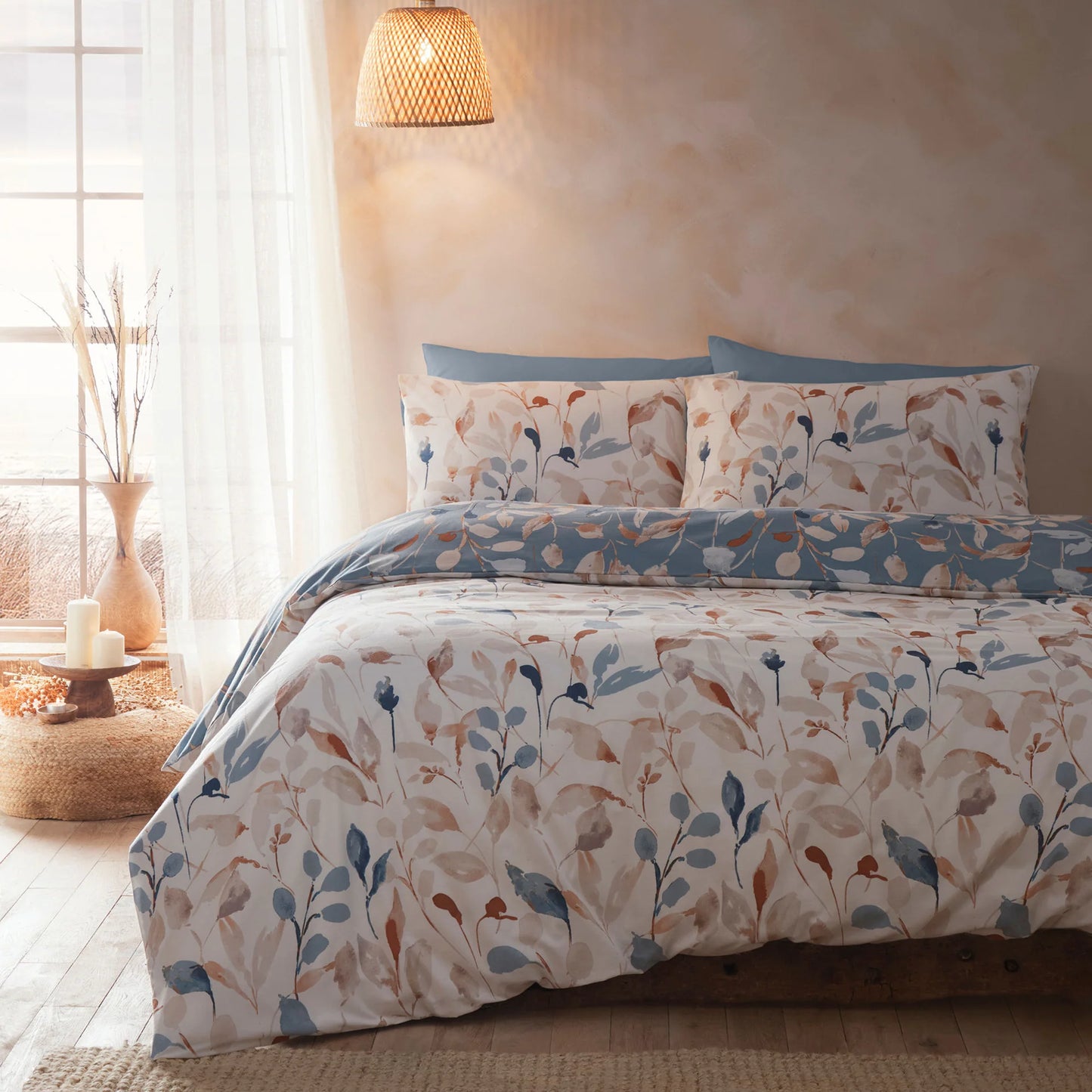 Onya Duvet Set, Blue SALE