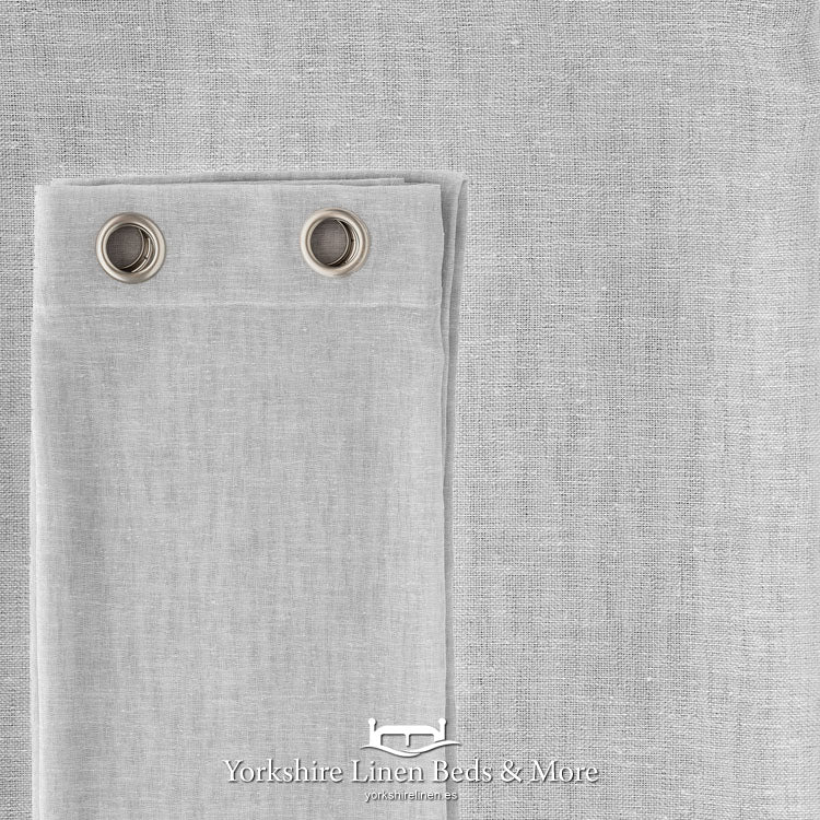 Atira Grey Voile - Yorkshire Linen Beds & More Bed Shops Mijas Costa Marbella P01