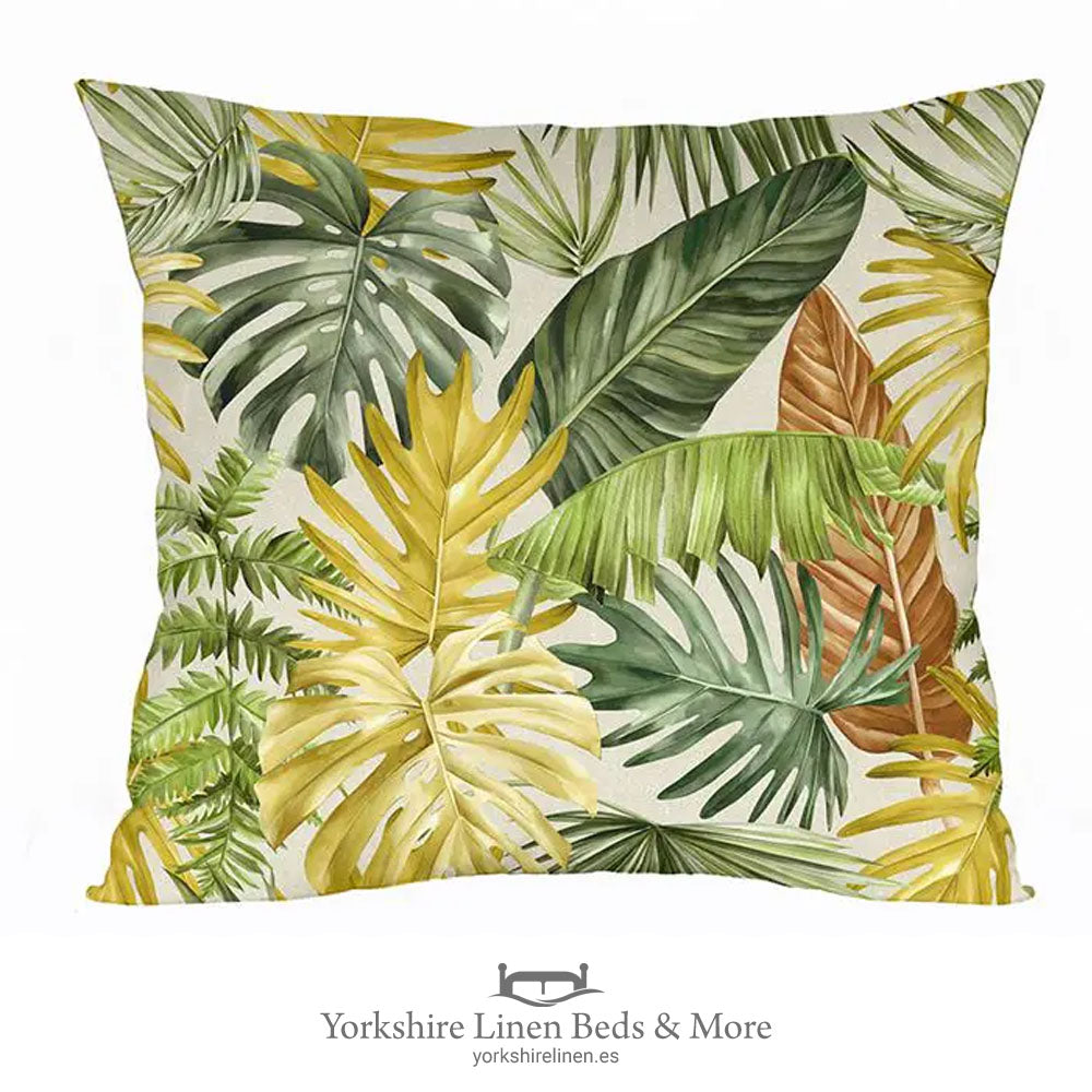 Autumn Palm Cushion 2064 - Cushions & Cushion Pads - Yorkshire Linen Beds & More