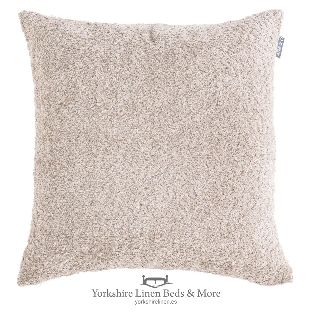 Boucle Cushions, Beige - Cushions & Cushion Covers - Yorkshire Linen Beds & More