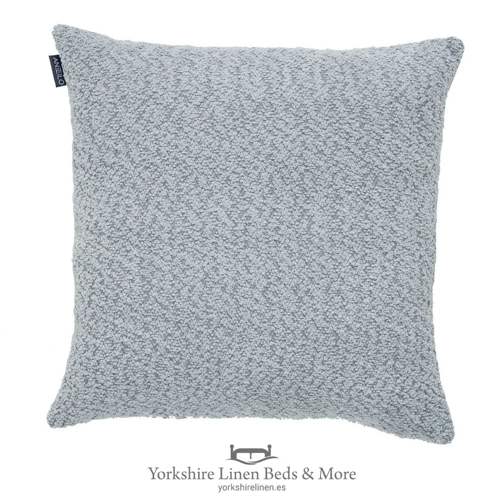 Boucle Cushions, Blue Grey - Cushions & Cushion Covers - Yorkshire Linen Beds & More