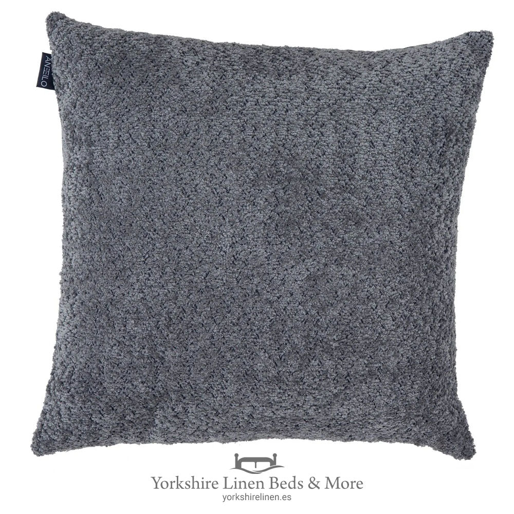 Boucle Cushions, Charcoal - Cushions & Cushion Covers - Yorkshire Linen Beds & More