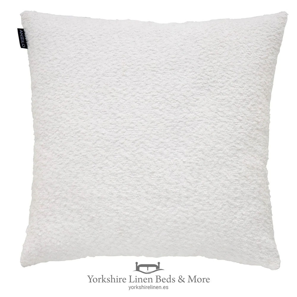 Boucle Cushions, White - Cushions & Cushion Covers - Yorkshire Linen Beds & More