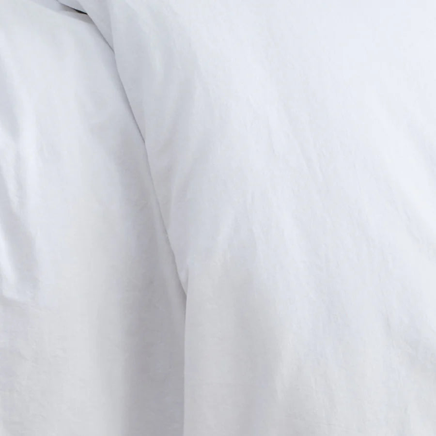 Cassie Frill 100 % Cotton White Duvet Set