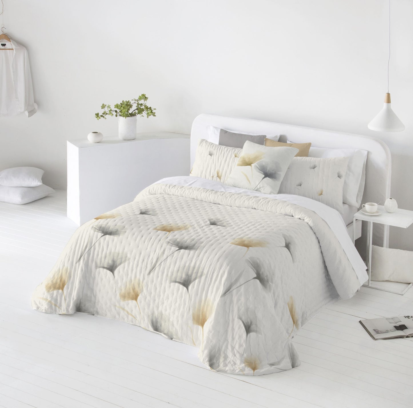 Clarise Velvet Cushion, Mustard