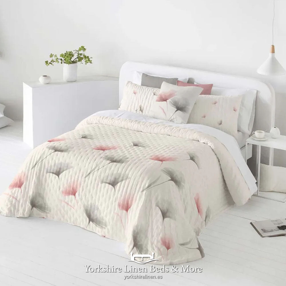 Clarise Reversible Bedspreads, Nude - Bedspreads & Runners - Yorkshire Linen Beds & More