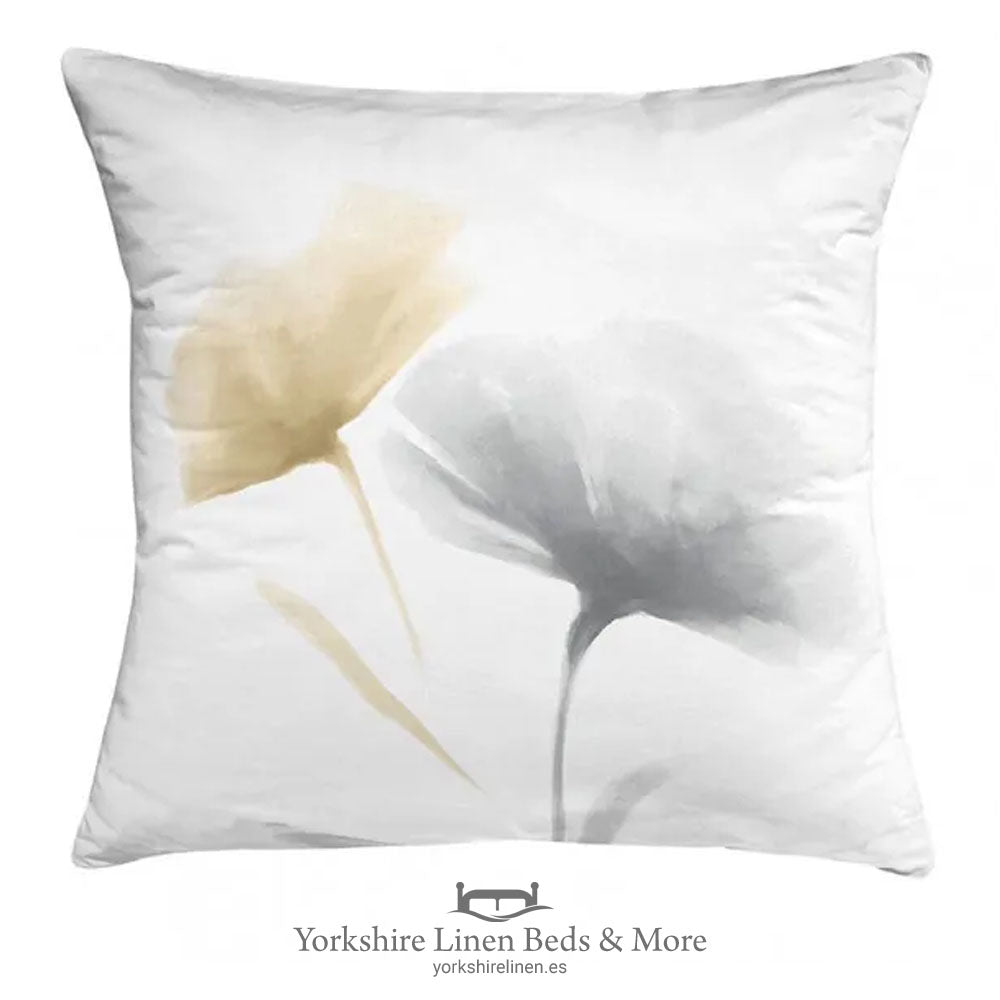 Clarise Velvet Cushion, Mustard - Cushions & Cushion Covers - Yorkshire Linen Beds & More
