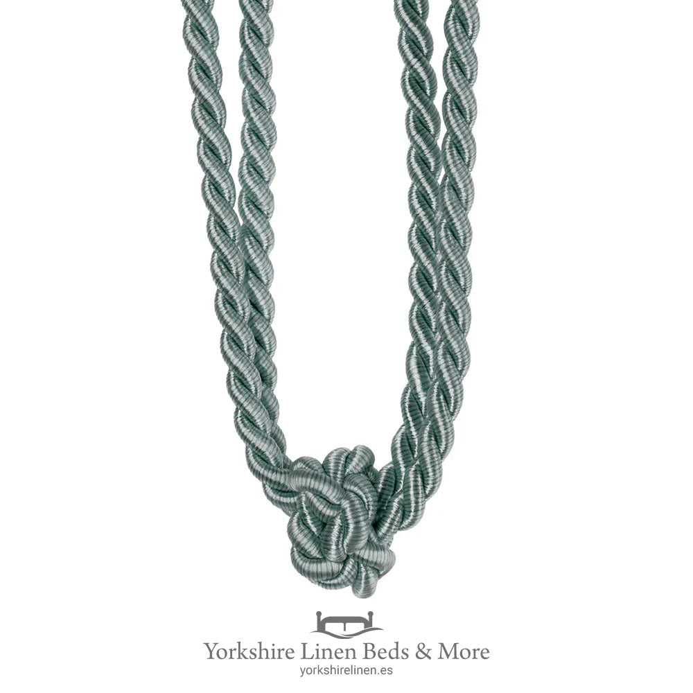 Classic Knot Tieback, Duck Egg - Curtains & Accessories - Yorkshire Linen Beds & More