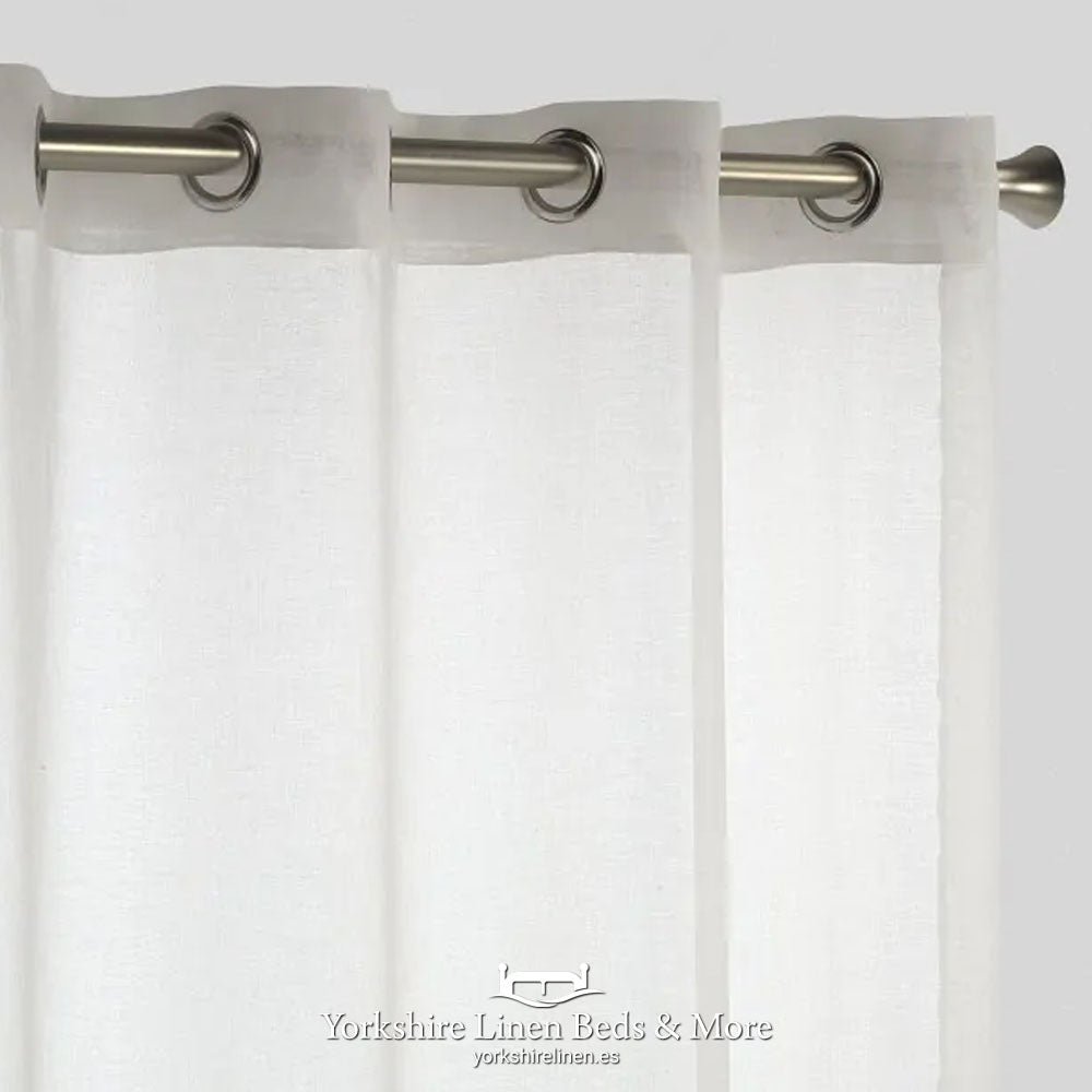 Concept Basic Voile Panel -5052, Ivory - OFFER - Curtains & Voiles - Yorkshire Linen Beds & More, Mijas & Marbella