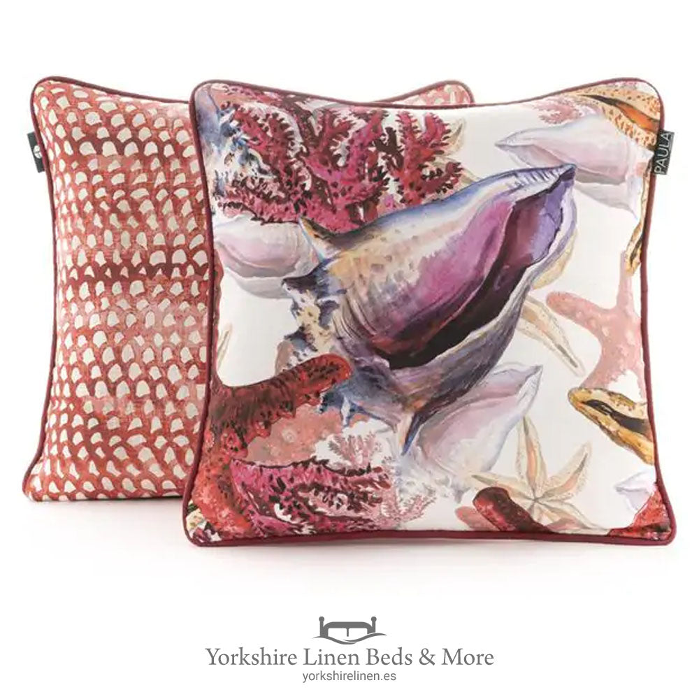 Conch Linen Style Cushion - Cushions and Home Decoration, Yorkshire Linen Beds & More