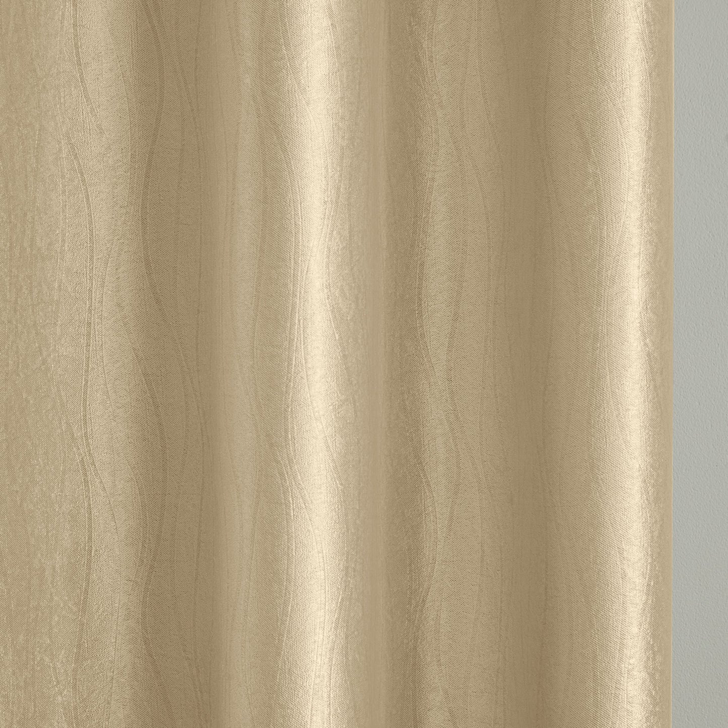Goodyear Thermal Ring Top Block Out Curtains, Cream