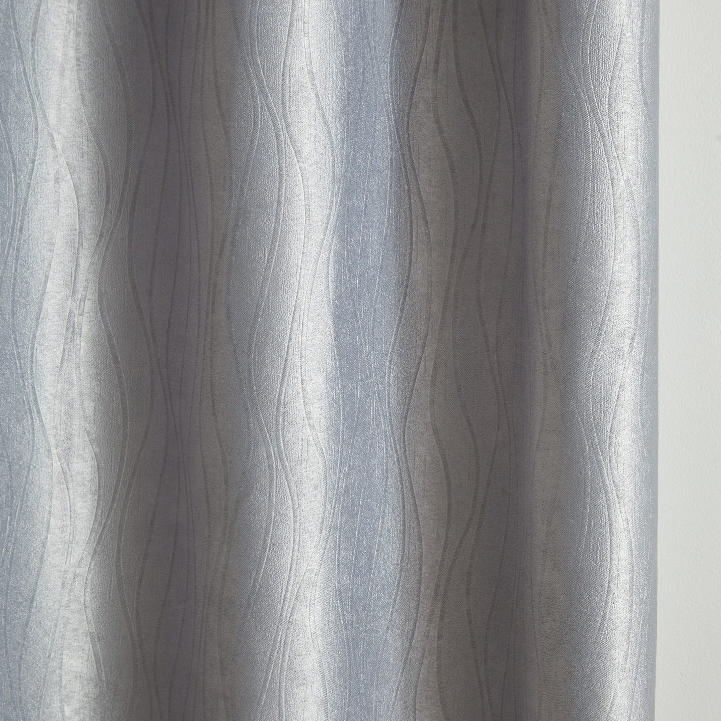 Goodyear Thermal Ring Top Block Out Curtains, Grey