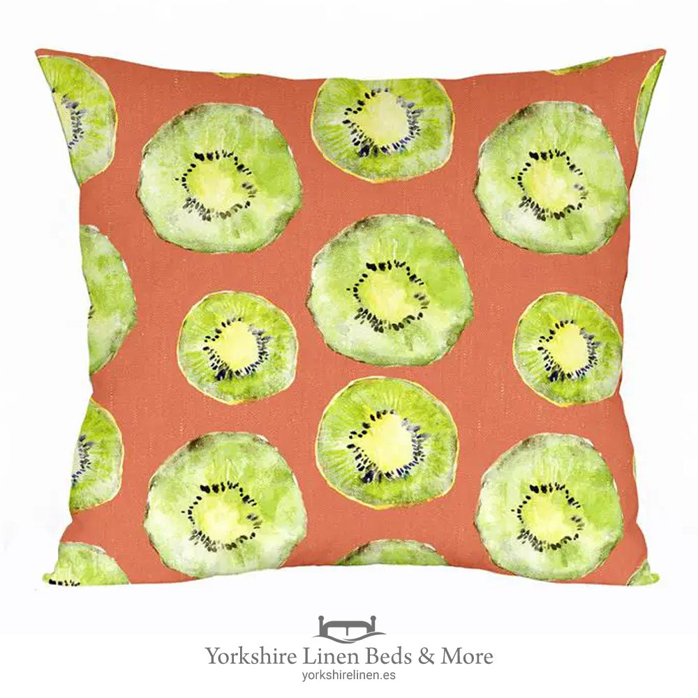 Happy Kiwi Cushion 1898 Cushion, Terracotta