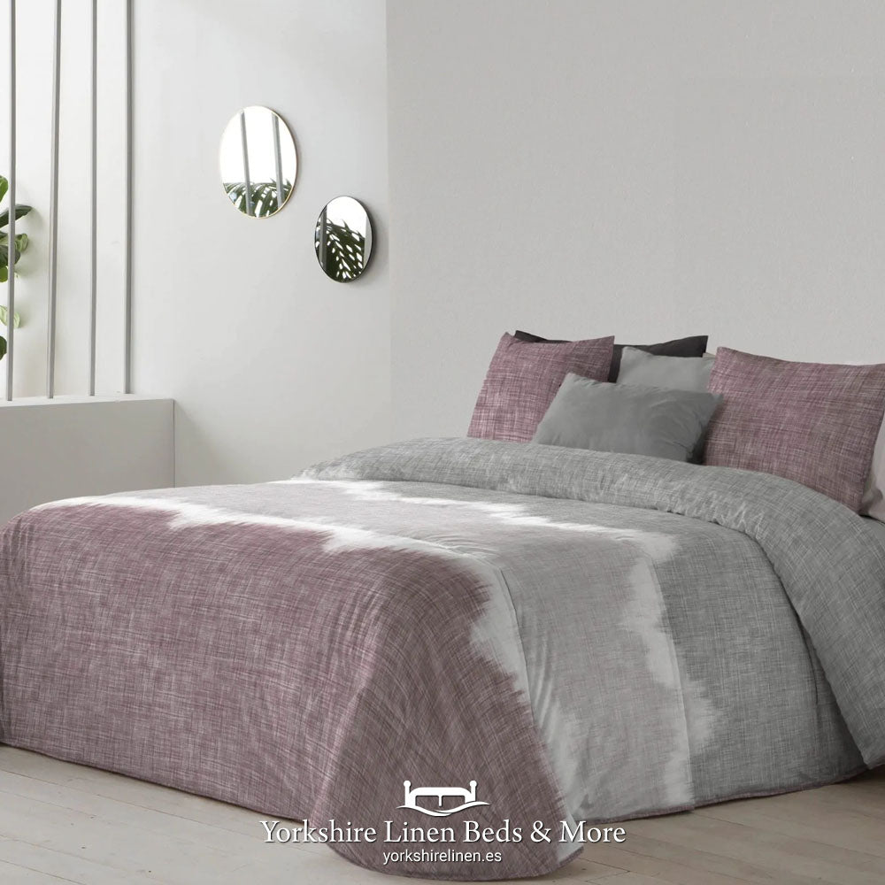 Kent Winter Bedspread PROMO, Dark Lilac - Bedspreads & Throws - Yorkshire Linen Beds & More
