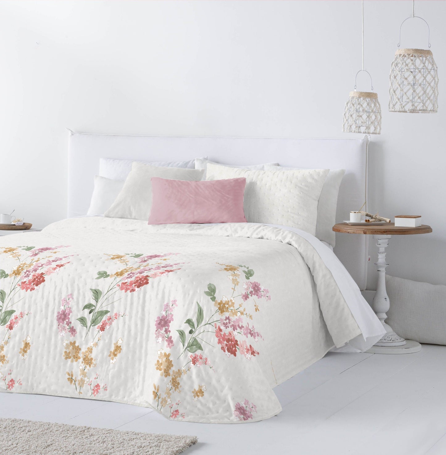 Laya Floral Bedspread, Multi SALE
