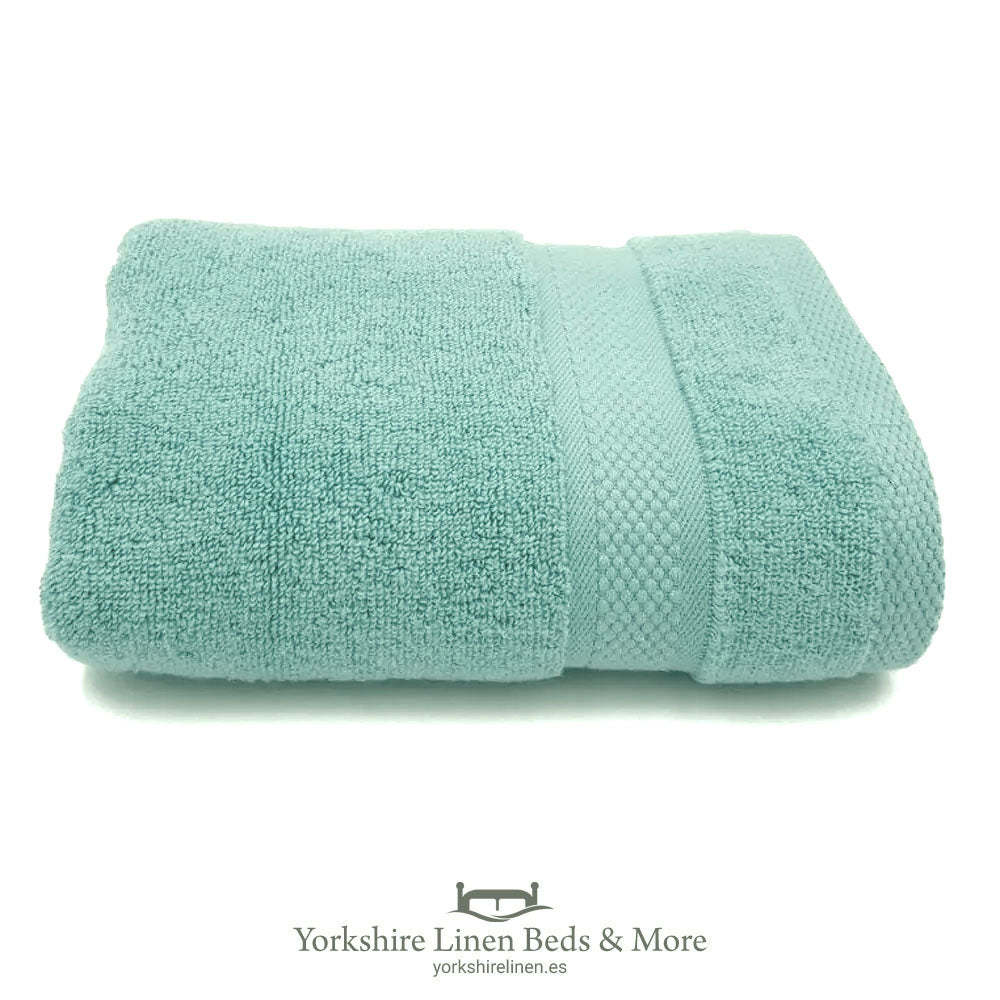 Luxury 600 GSM Zero Twist Towels, Duck Egg - Towels and Bathroom - Yorkshire Linen Beds & More 03