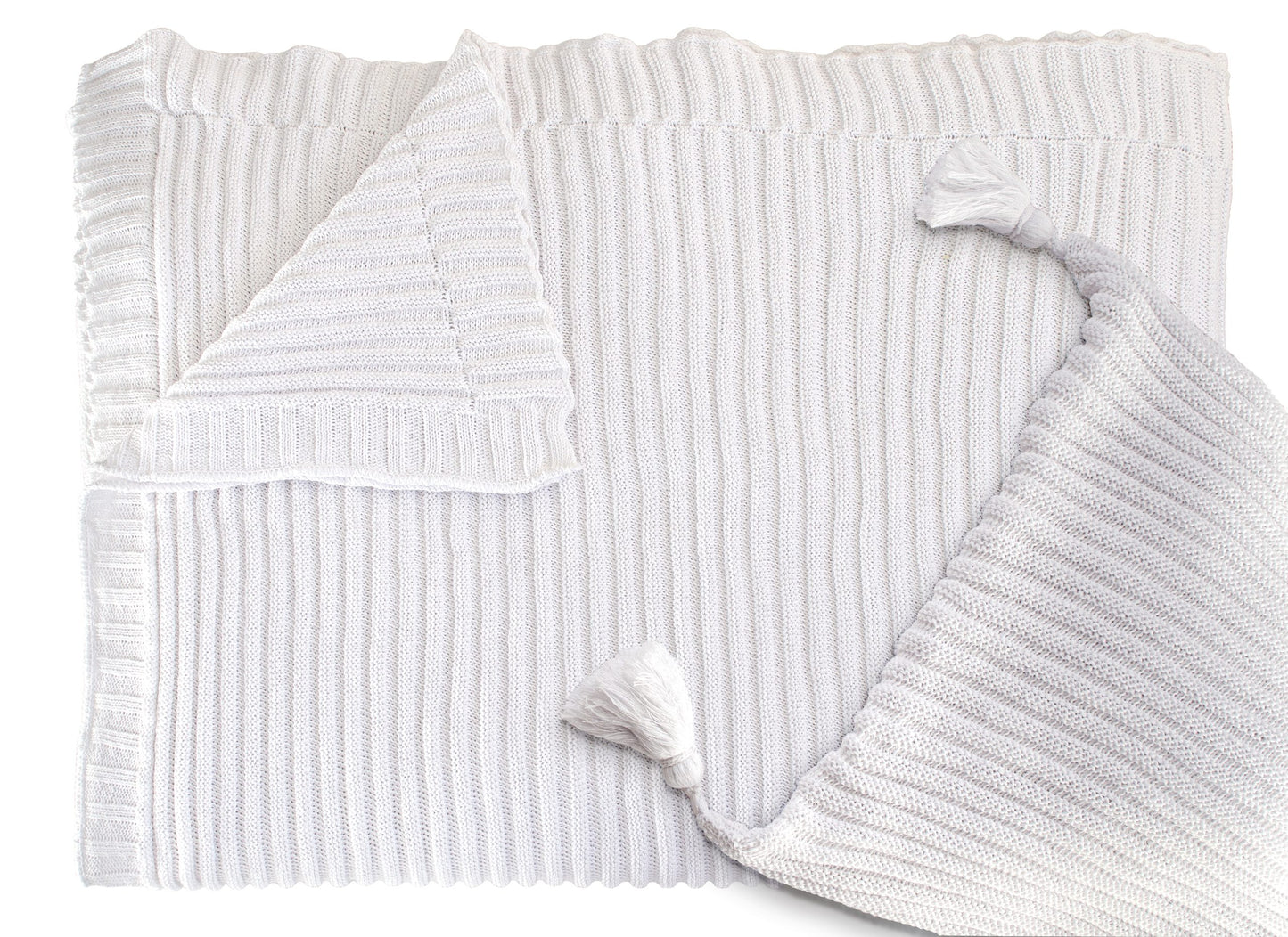 CLEARANCE Marbella 100% Cotton Bedspreads, White FLASH SALE