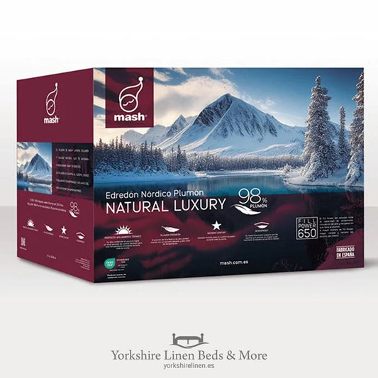 Natural 98% Luxury Goose Down Duvets, 220 GSM, 650 Fill Power - Duvets - Yorkshire Linen Beds & More