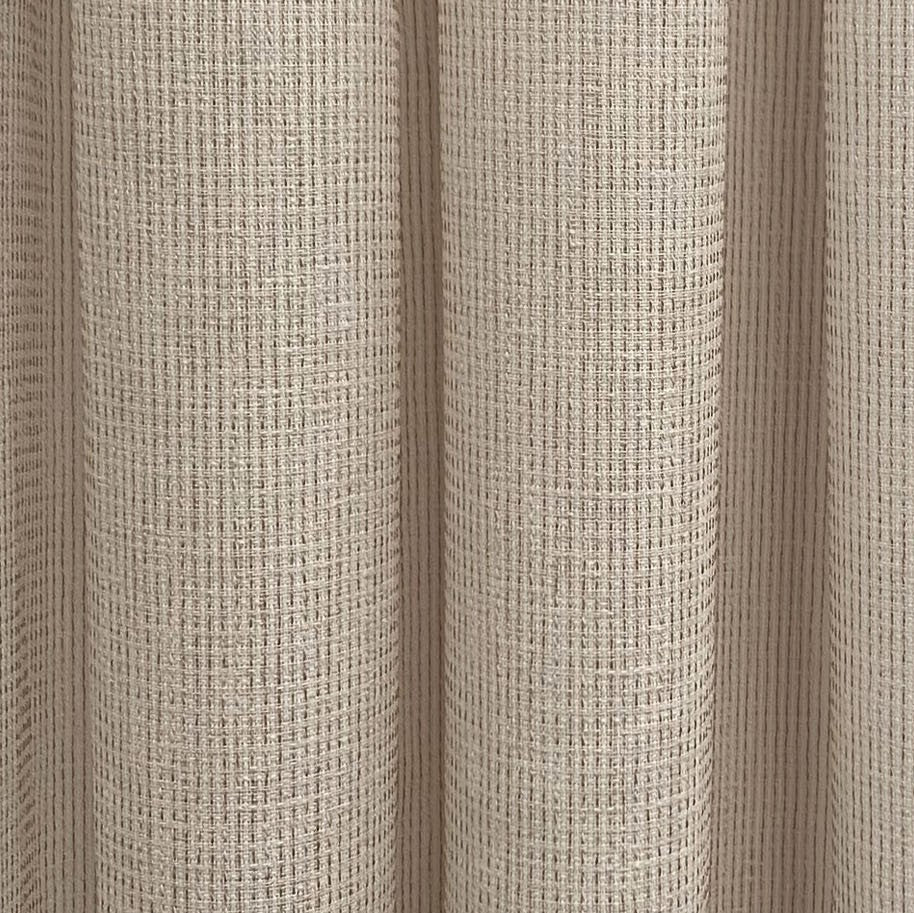 Palma Light Weight Tape Top Curtain Panels, Beige SALE
