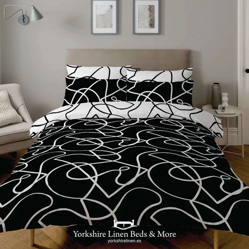 Pablo Monochrome Duvet Set New Lower Price