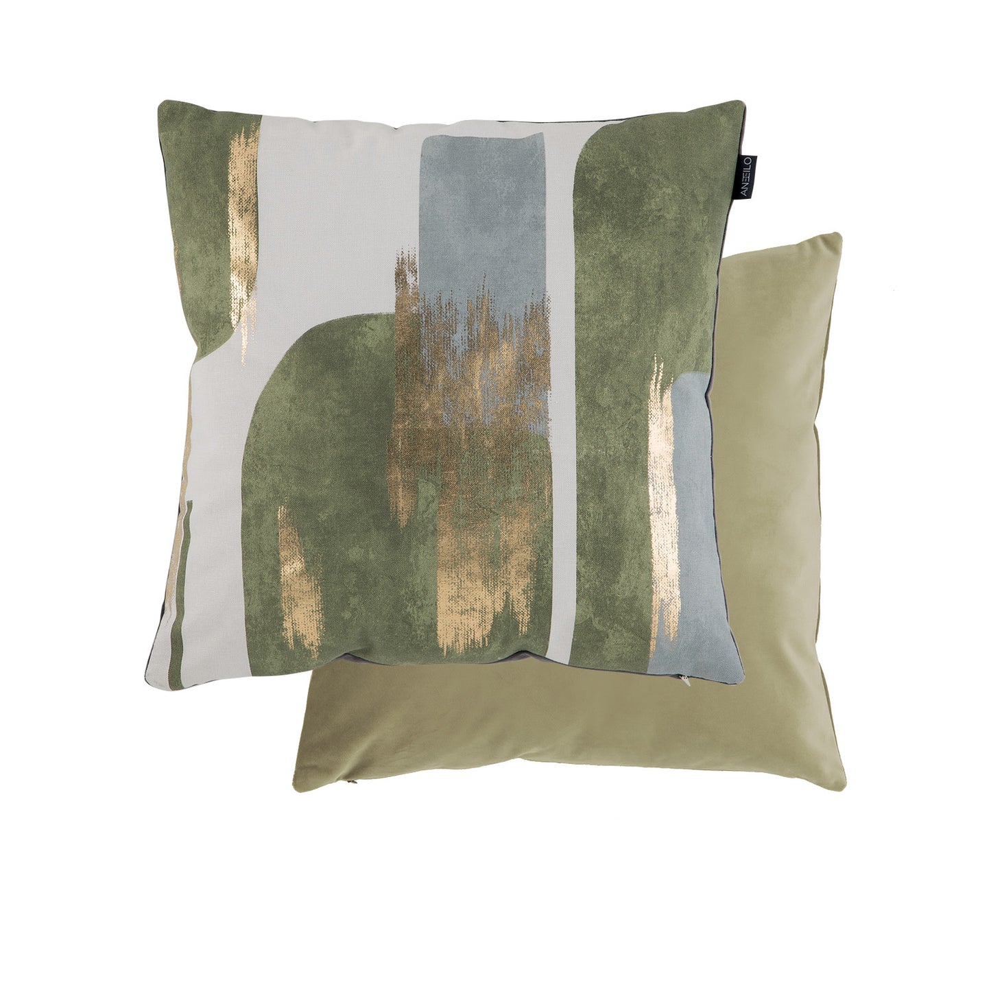 Urban Leaf Cushions, Khaki
