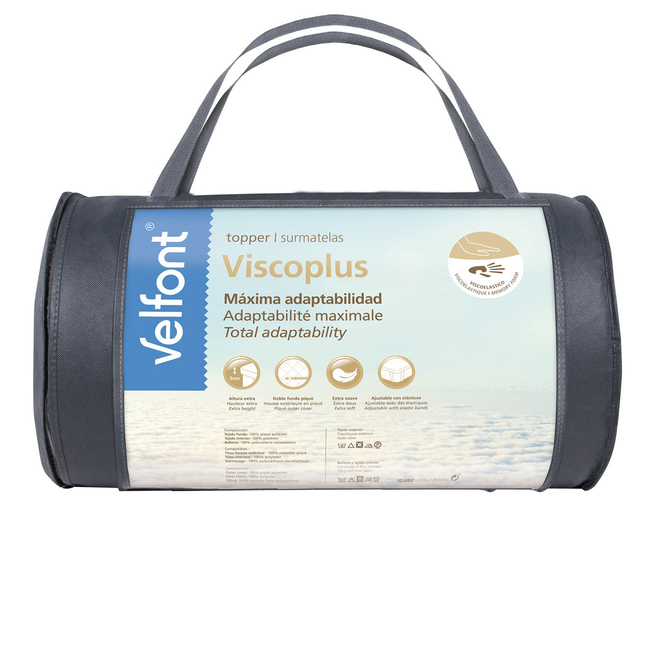 New Essentials Visco Topper, 5cm - OFFER