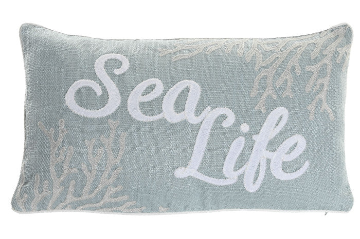 Sea Life Complete Cushion, Blue