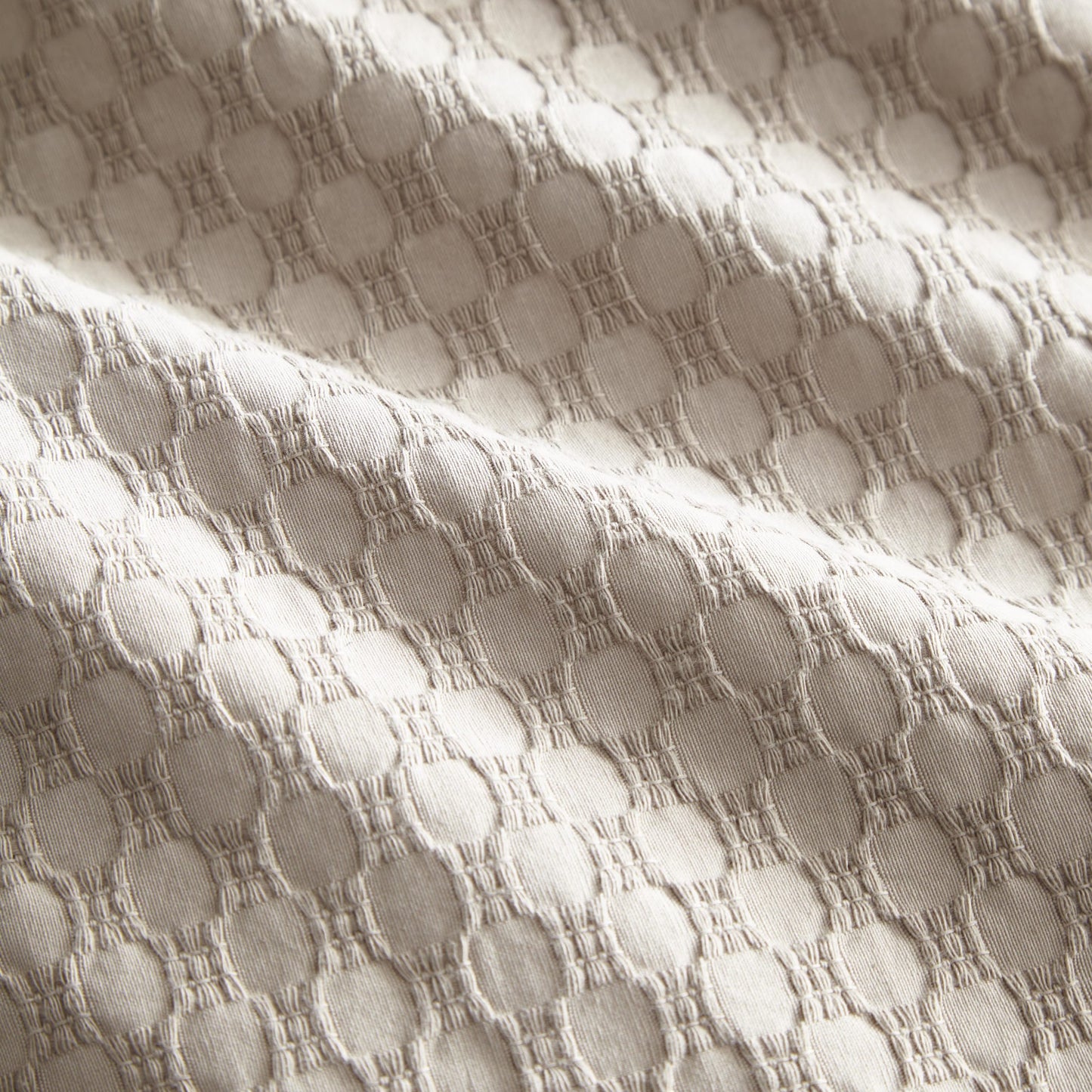 Santorini 100% Cotton Duvet Set, Stone- Reduced to Clear