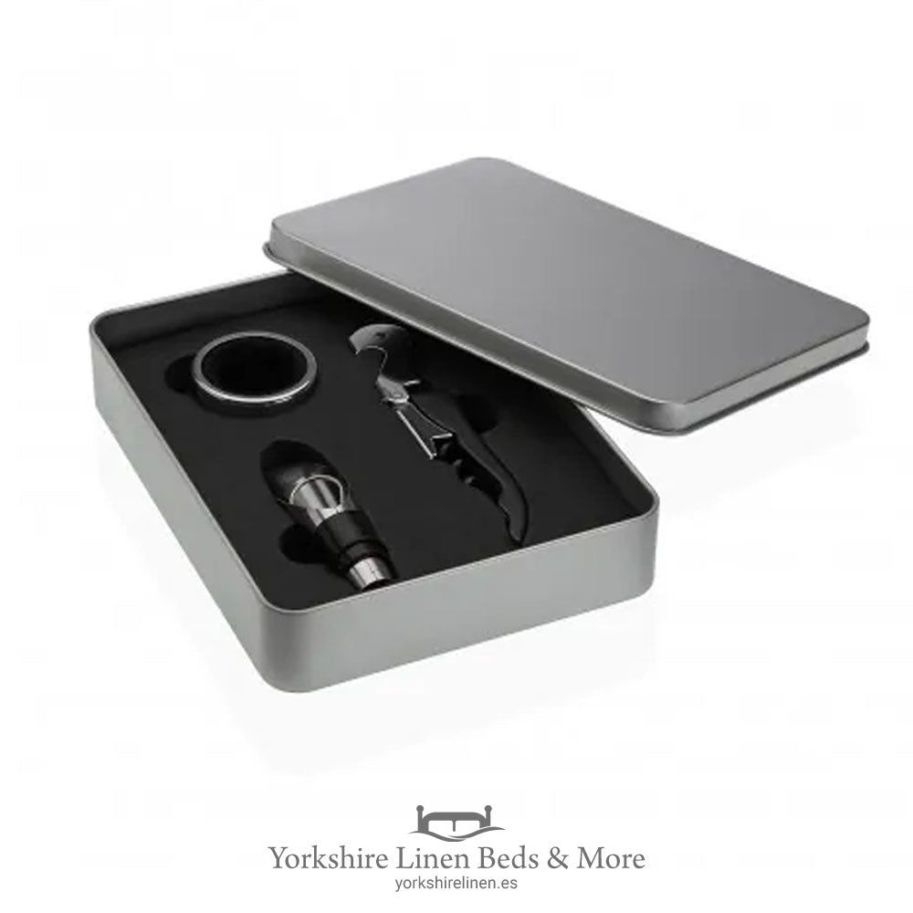 Three Piece Wine Connoisseur Gift Set - Kitchen Inspirations - Yorkshire Linen Beds & More