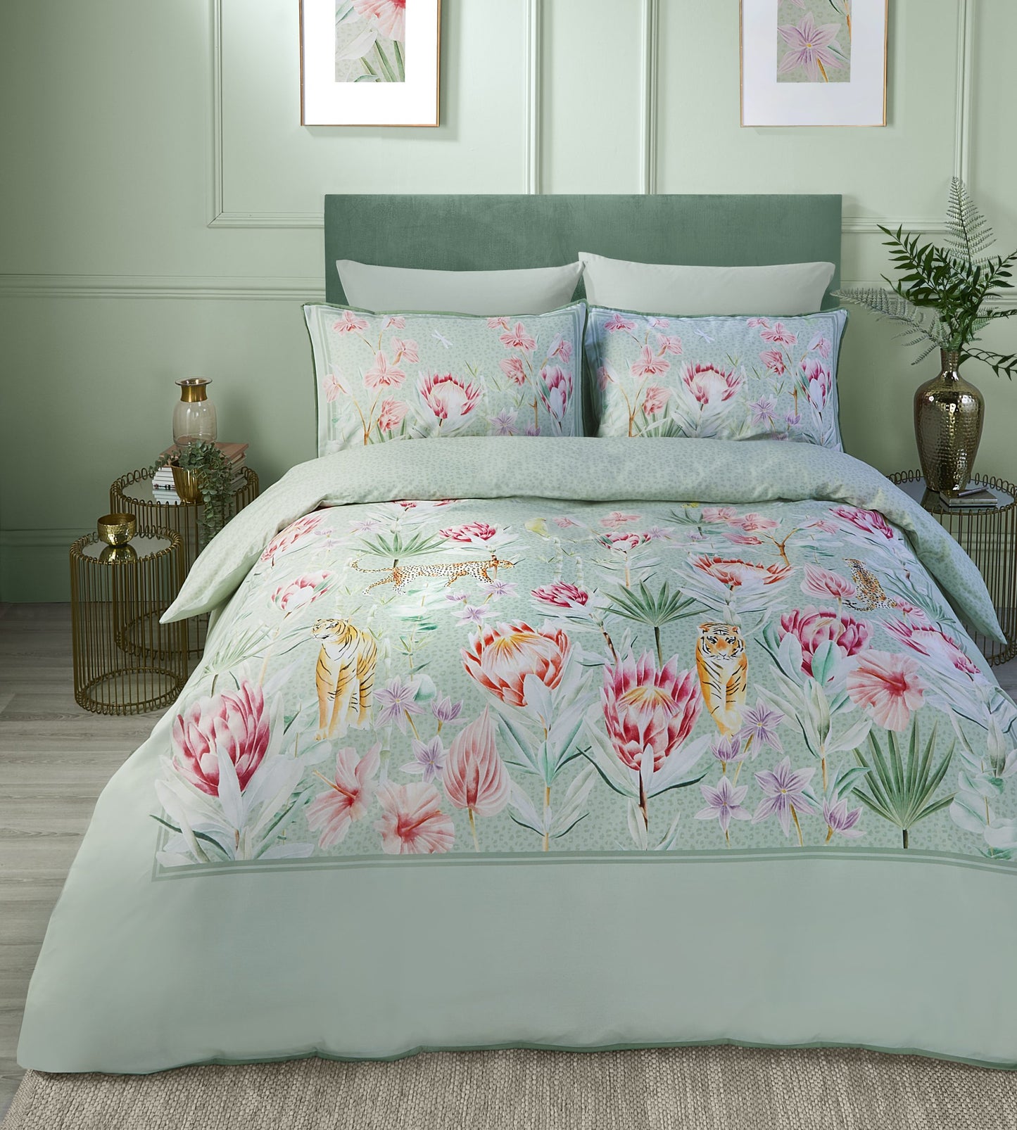 Tropical Leopard 500 Thread Count Duvet Set