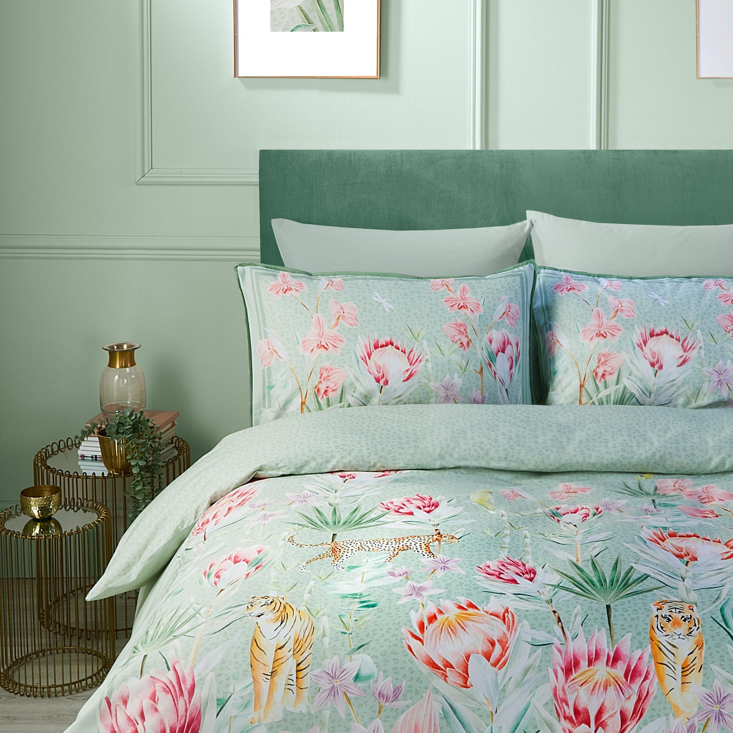 Tropical Leopard 500 Thread Count Duvet Set