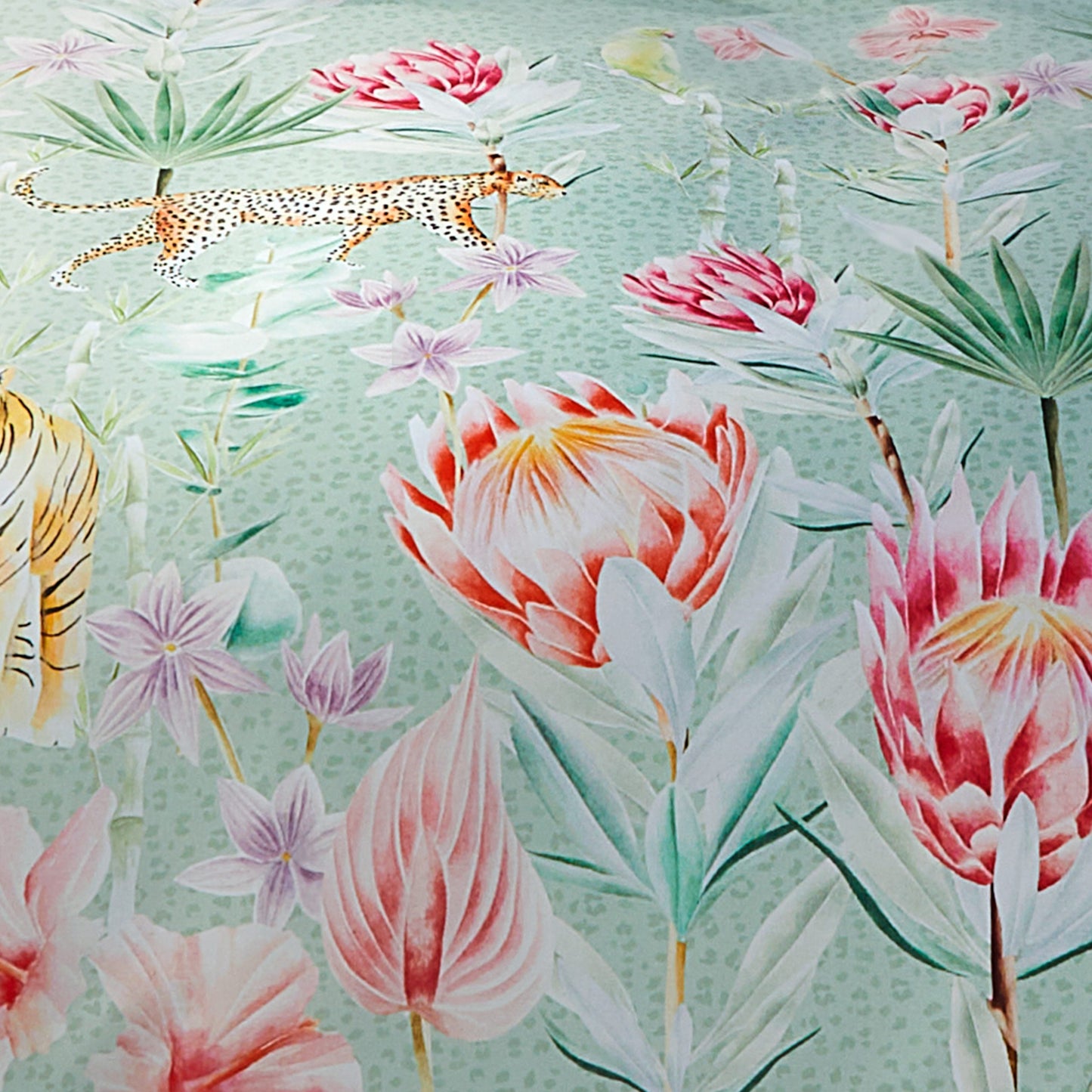 Tropical Leopard 500 Thread Count Duvet Set
