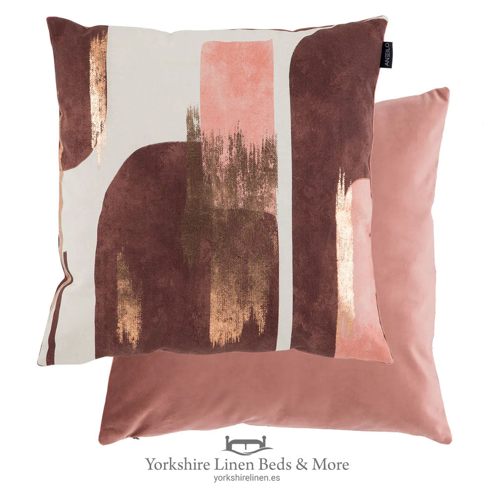 Urban Splash Cushions, Wine - Cushions and Cushion Covers from Yorkshire Linen Beds & More P01