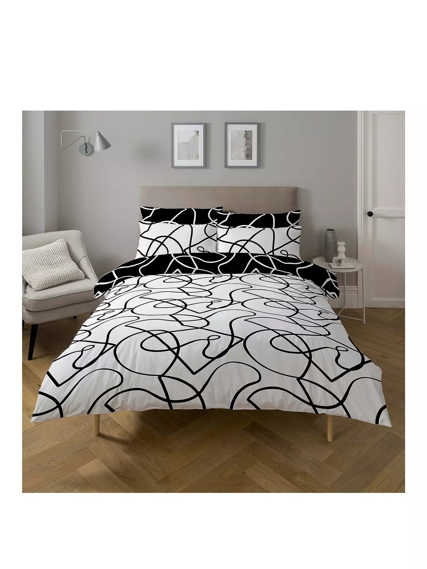 Pablo Monochrome Duvet Set New Lower Price