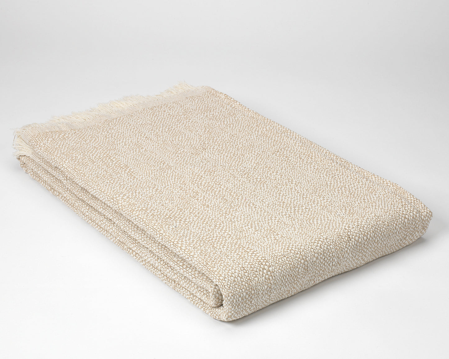 Attica Cotton Multi Use Throw, Stone