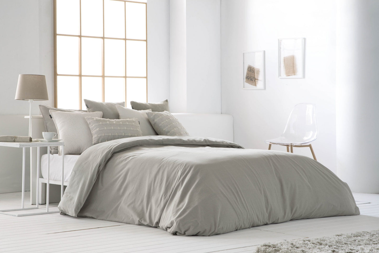 Bali 100% Cotton Linen-Look Bedspread, Linen FINAL REDUCTION