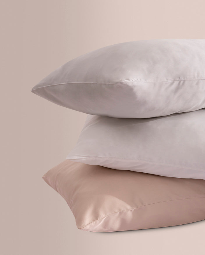Bamboo Silk Pillowcases - Various Colours
