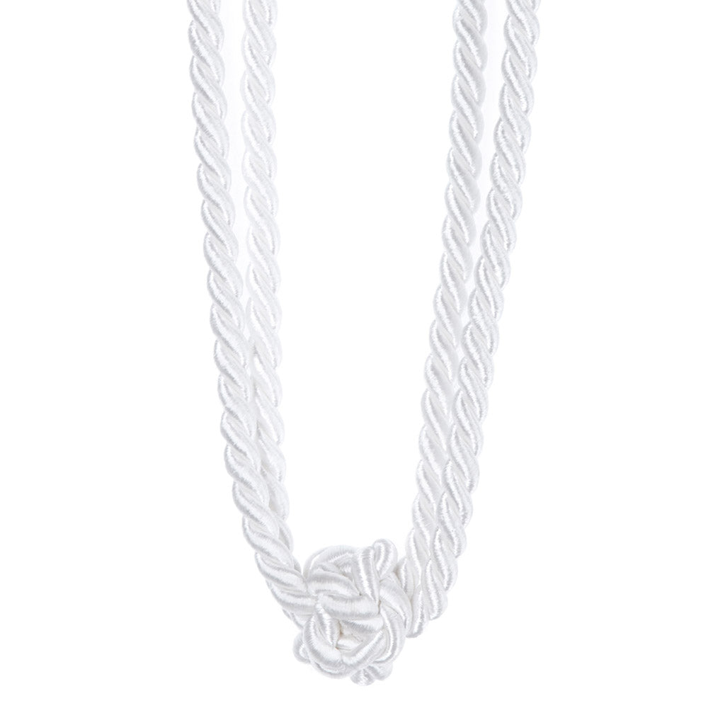 Classic Knot Tieback -White