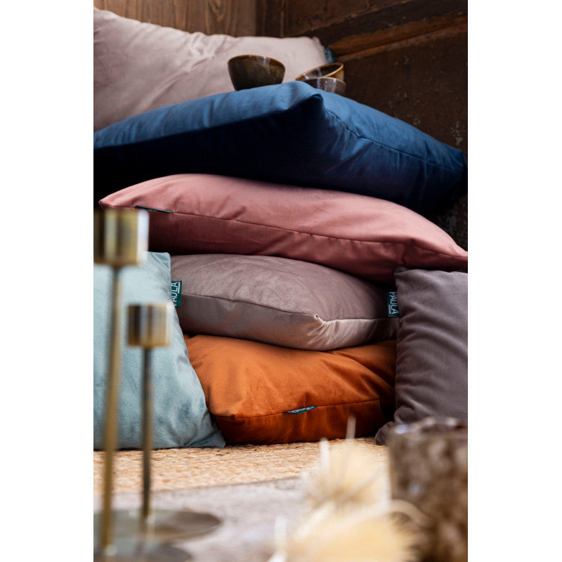 Luxury Velvet Filled Cushions & Matching Runners, Assorted Colours