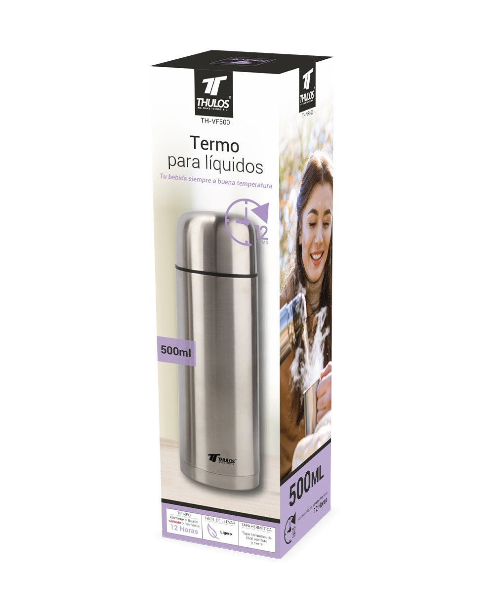 Chrome Thermos Flasks - SALE