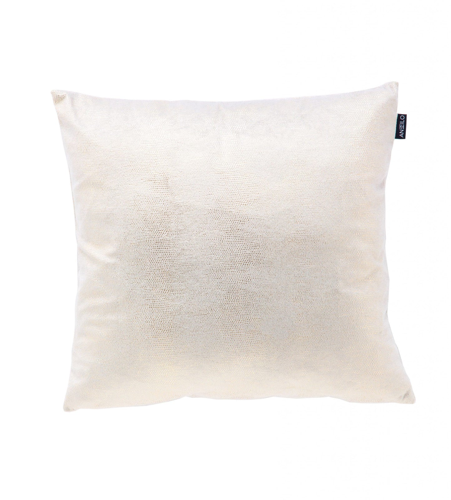 Ebro Luxury Cushion, Natural & Gold