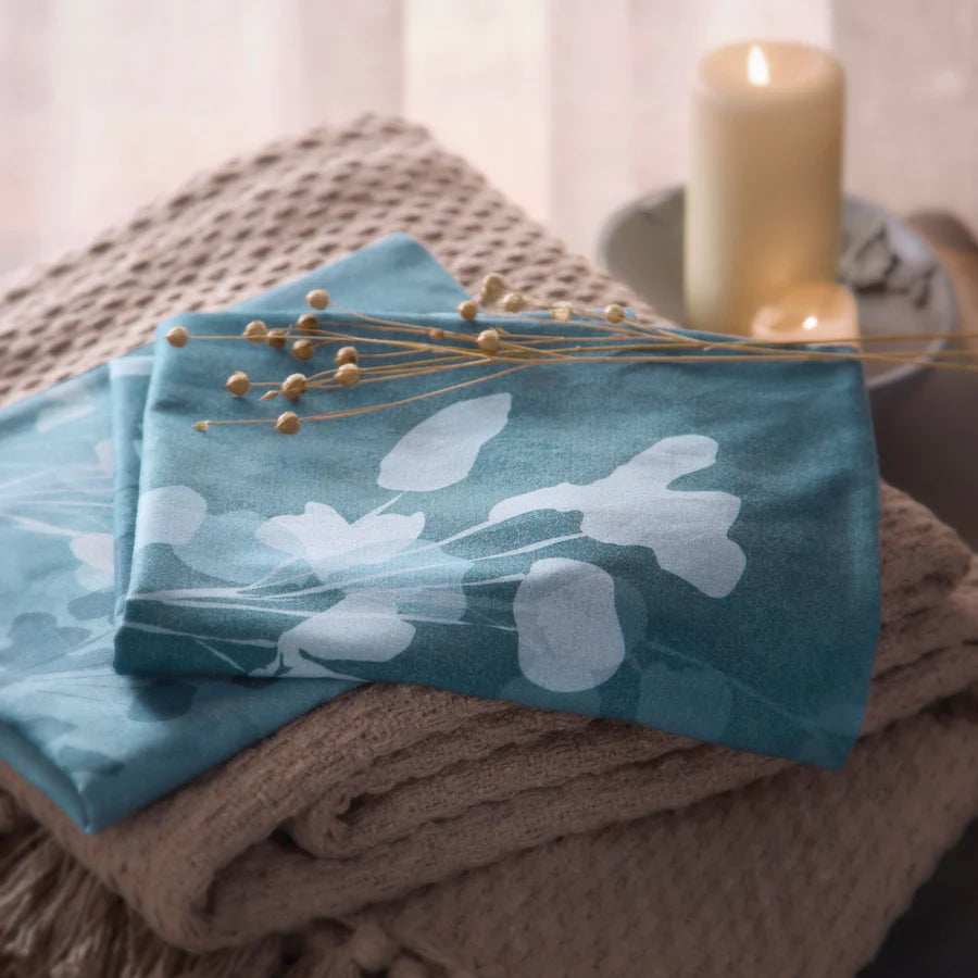 Flint Duvet Set, Teal