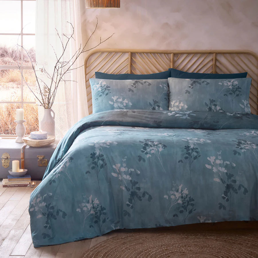 Flint Duvet Set, Teal